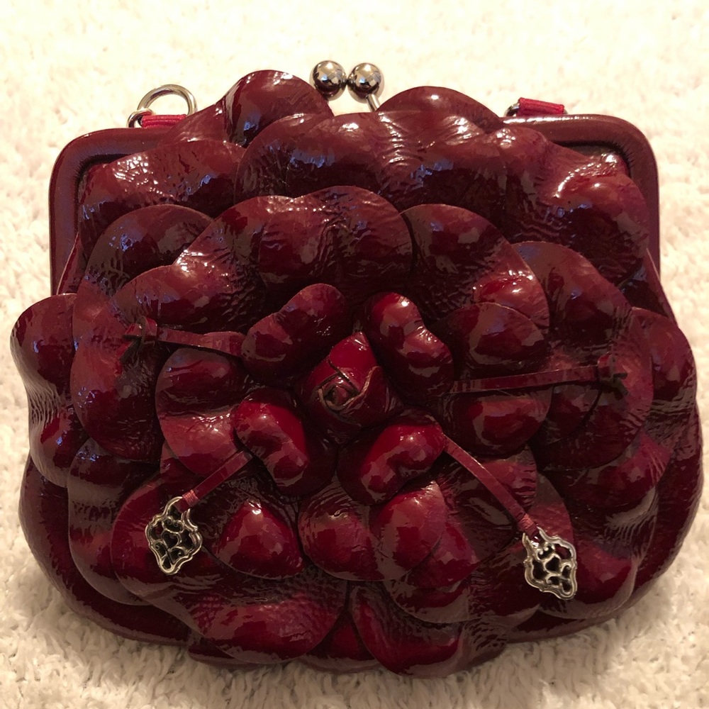 Brighton Maroon Rosalie Coin Purse